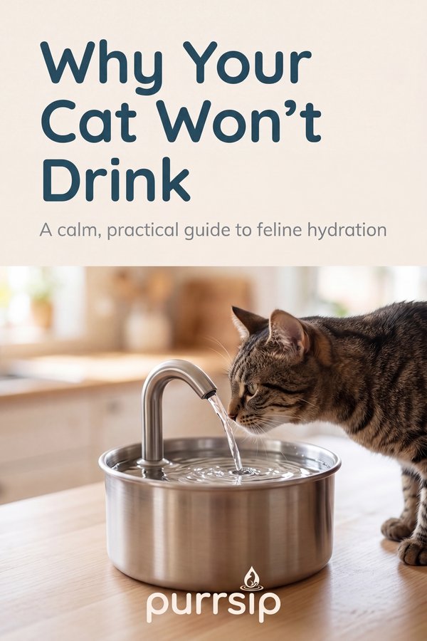 Cover of Why Your Cat Won't Drink